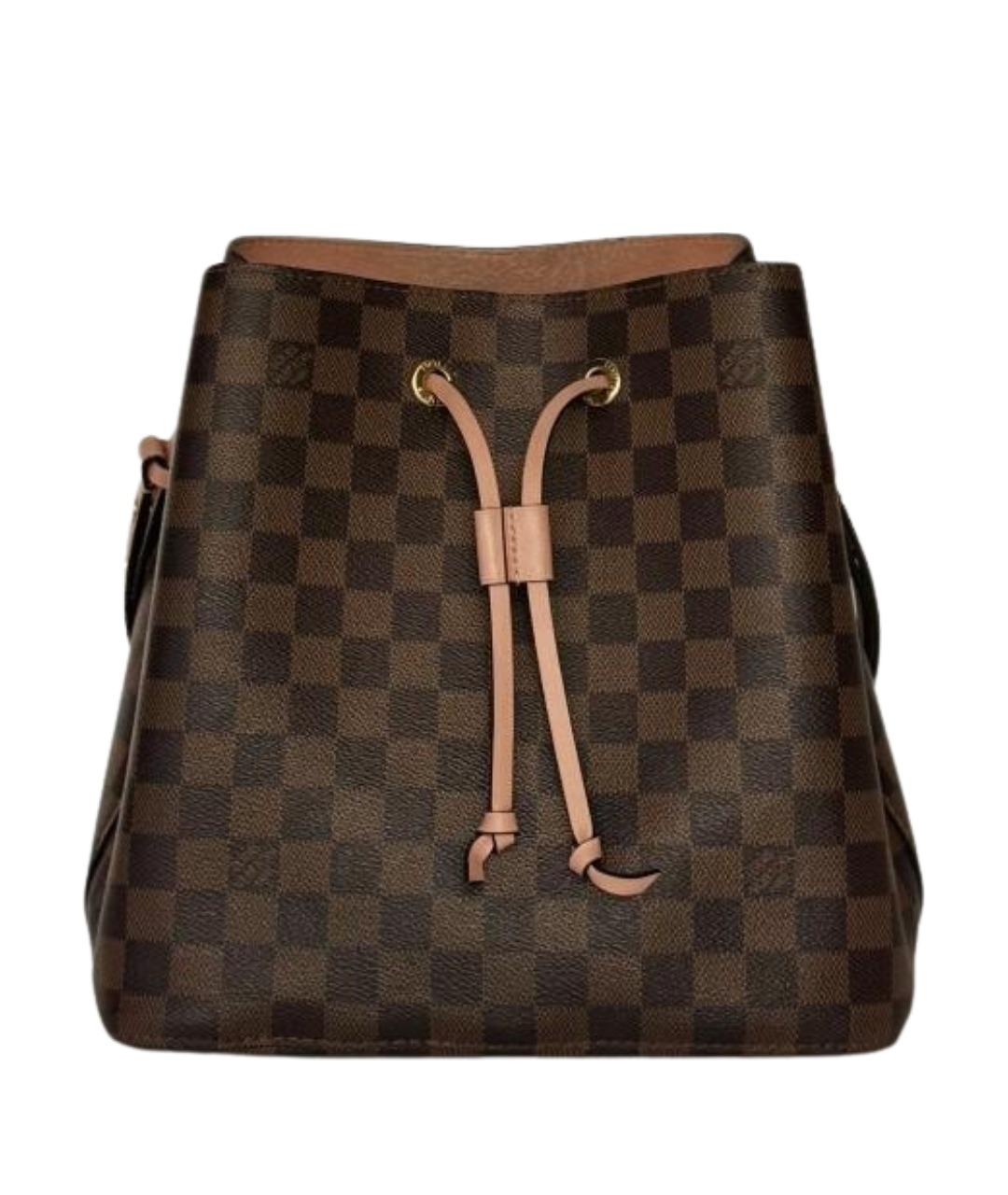 LOUIS VUITTON Коричневая сумка через плечо, фото 1