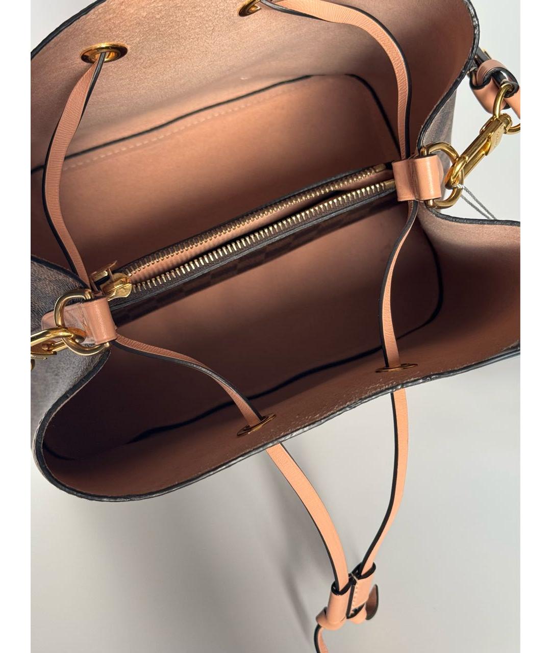 LOUIS VUITTON Коричневая сумка через плечо, фото 4