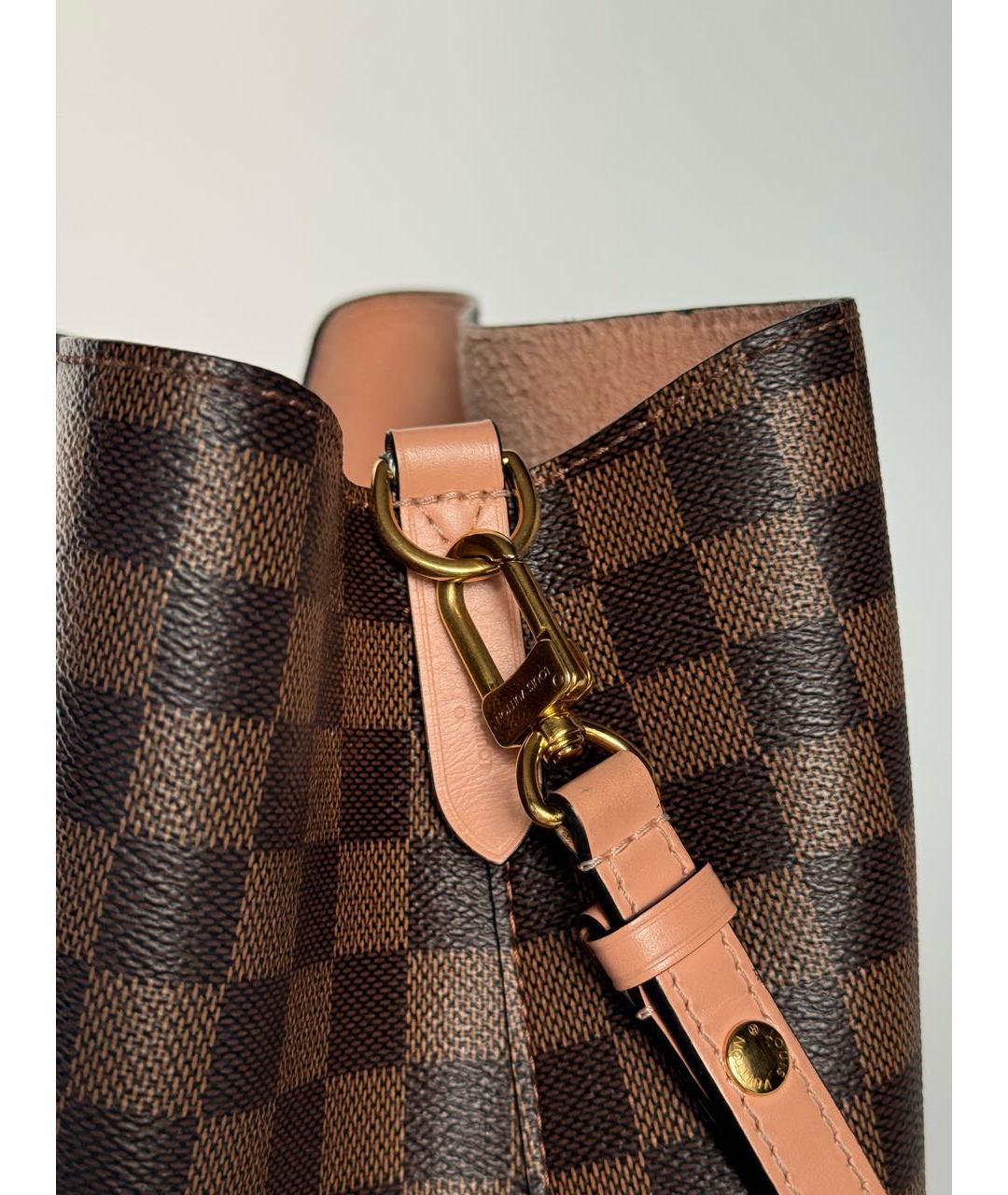 LOUIS VUITTON Коричневая сумка через плечо, фото 7