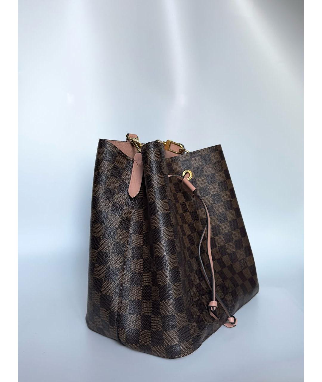 LOUIS VUITTON Коричневая сумка через плечо, фото 2