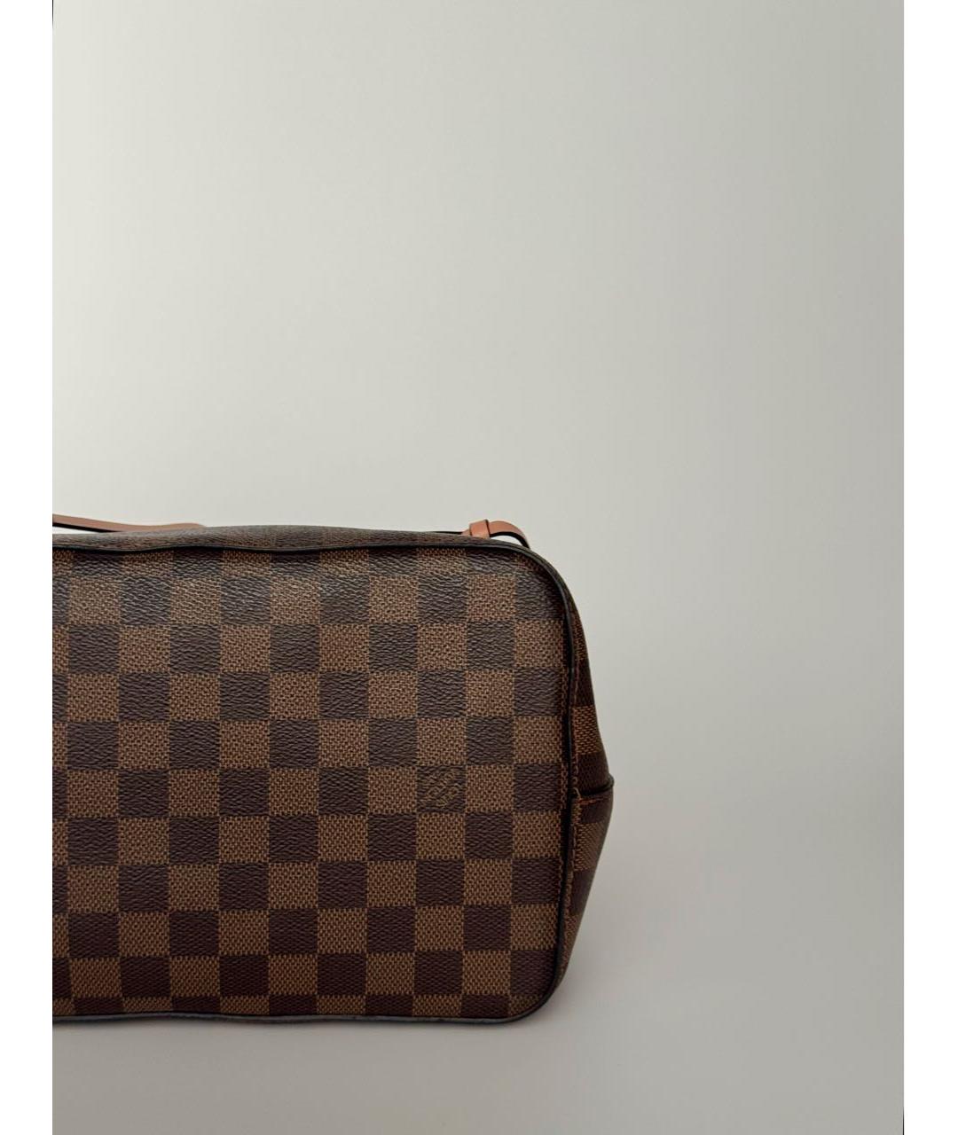 LOUIS VUITTON Коричневая сумка через плечо, фото 6