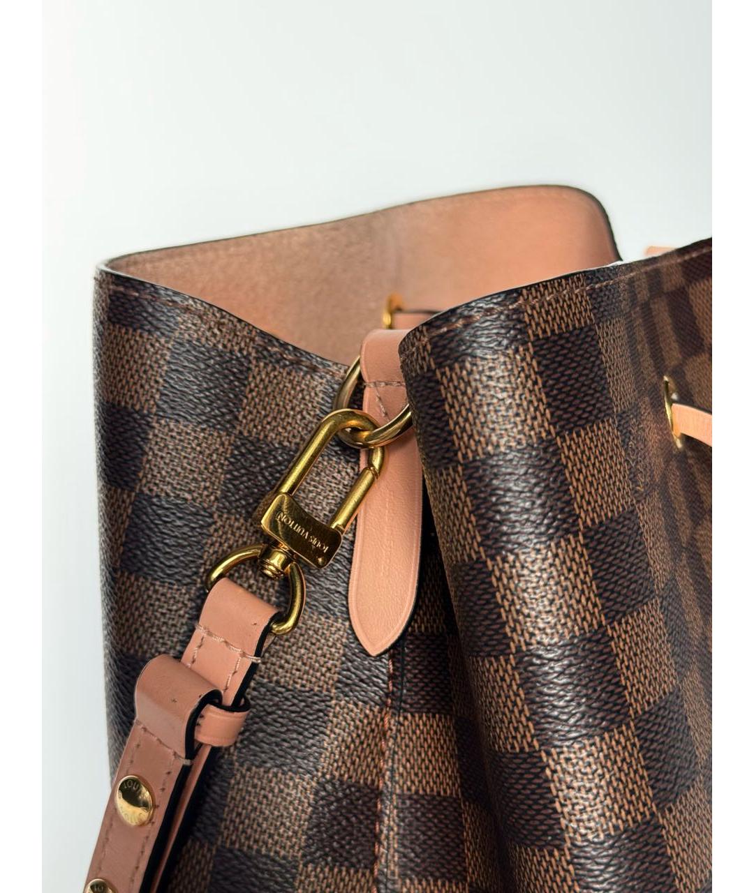 LOUIS VUITTON Коричневая сумка через плечо, фото 8