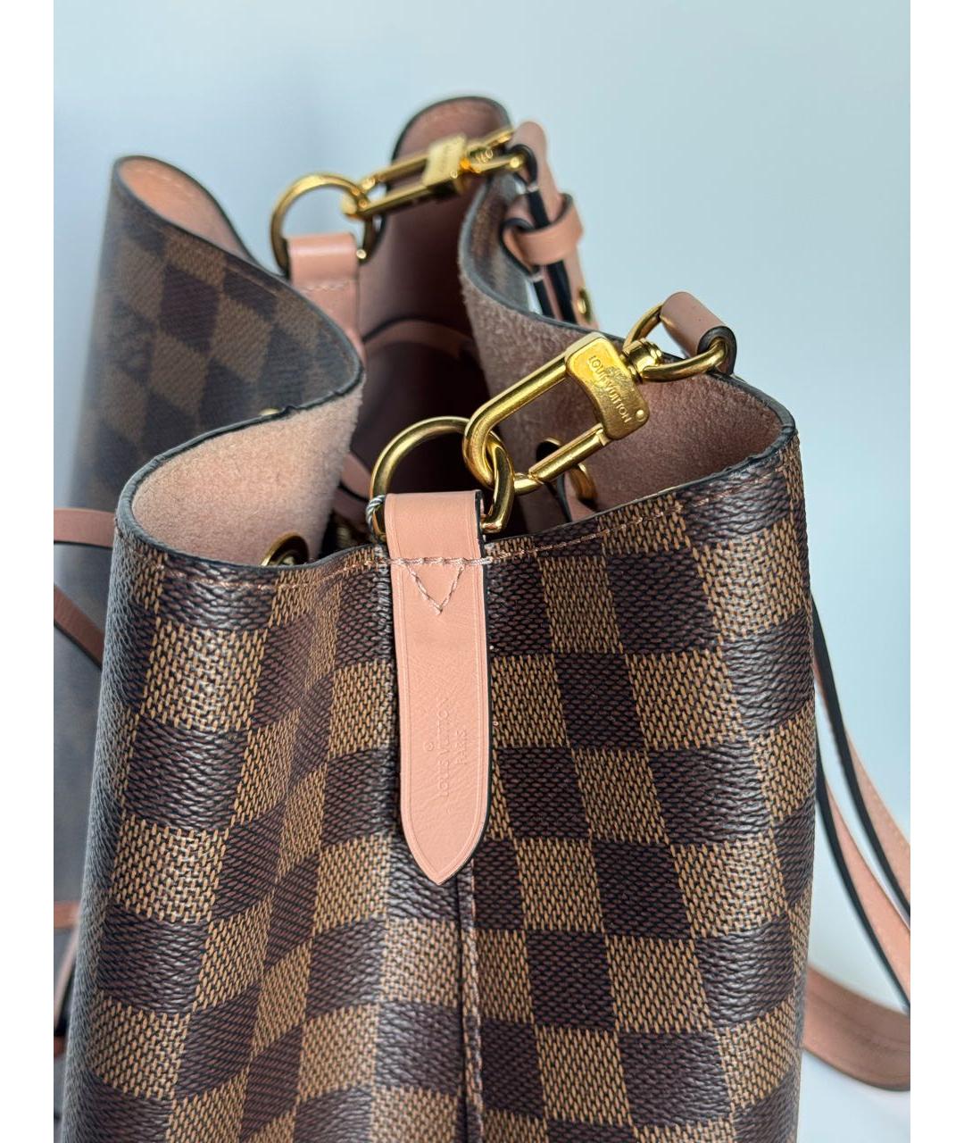 LOUIS VUITTON Коричневая сумка через плечо, фото 5