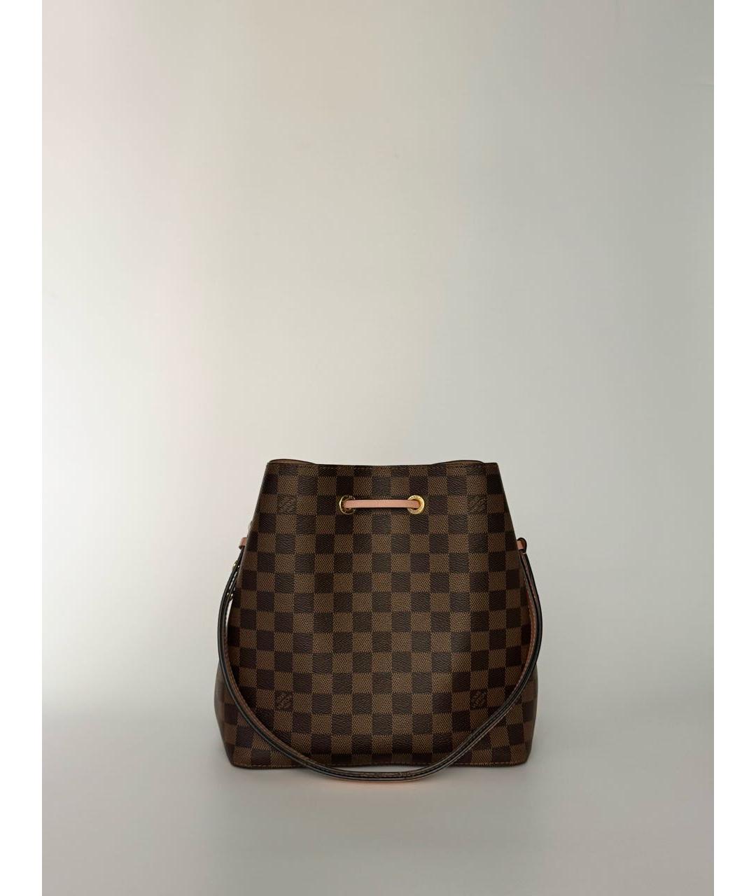 LOUIS VUITTON Коричневая сумка через плечо, фото 2