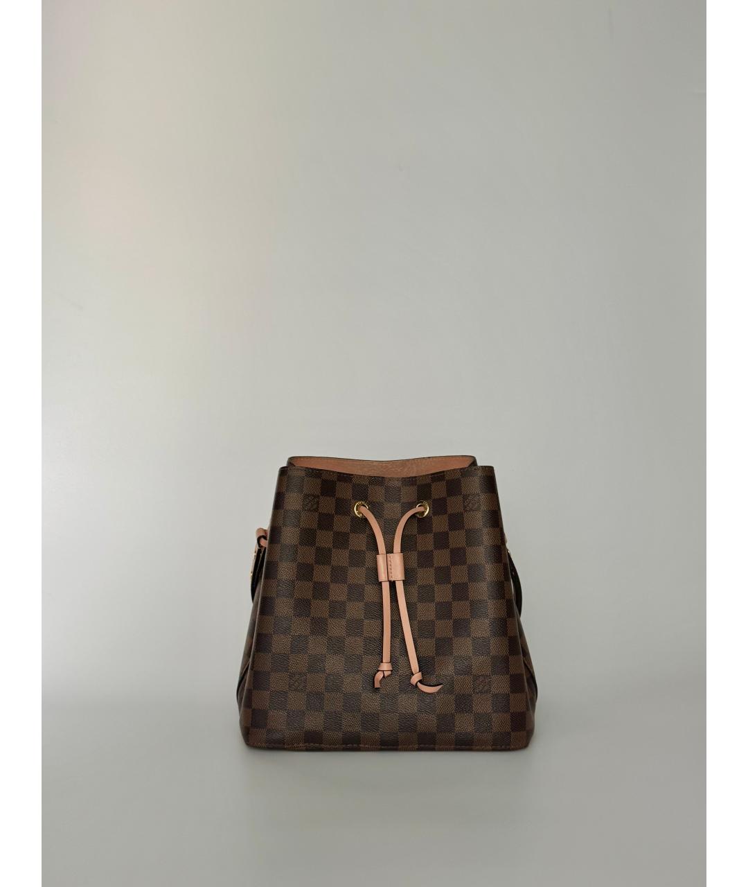 LOUIS VUITTON Коричневая сумка через плечо, фото 9