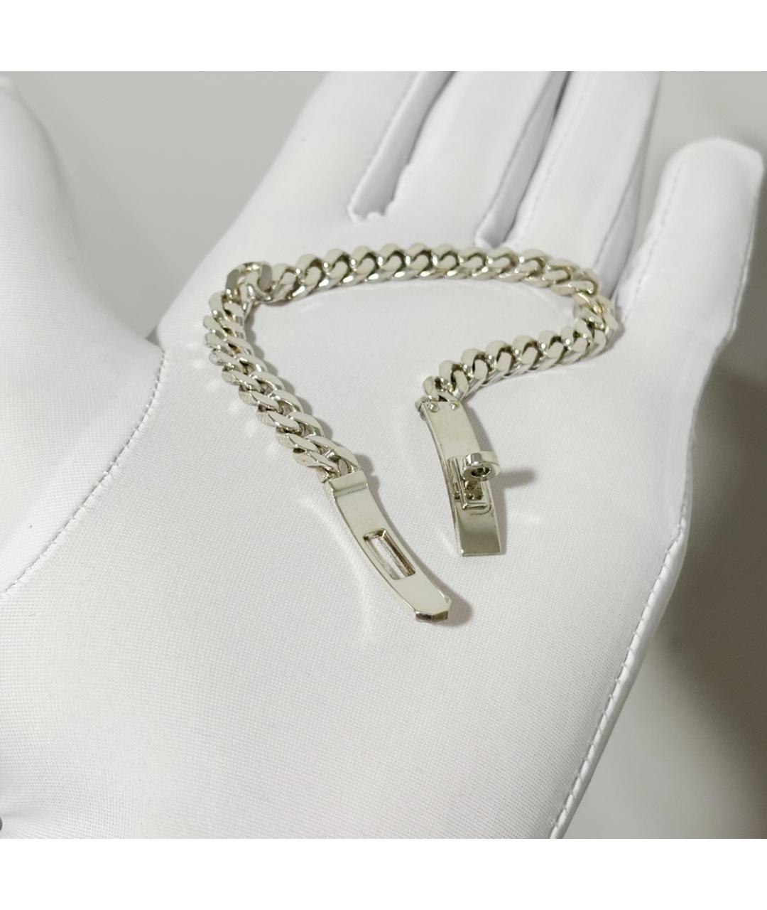 HERMES Серебрянный серебряный браслет, фото 4