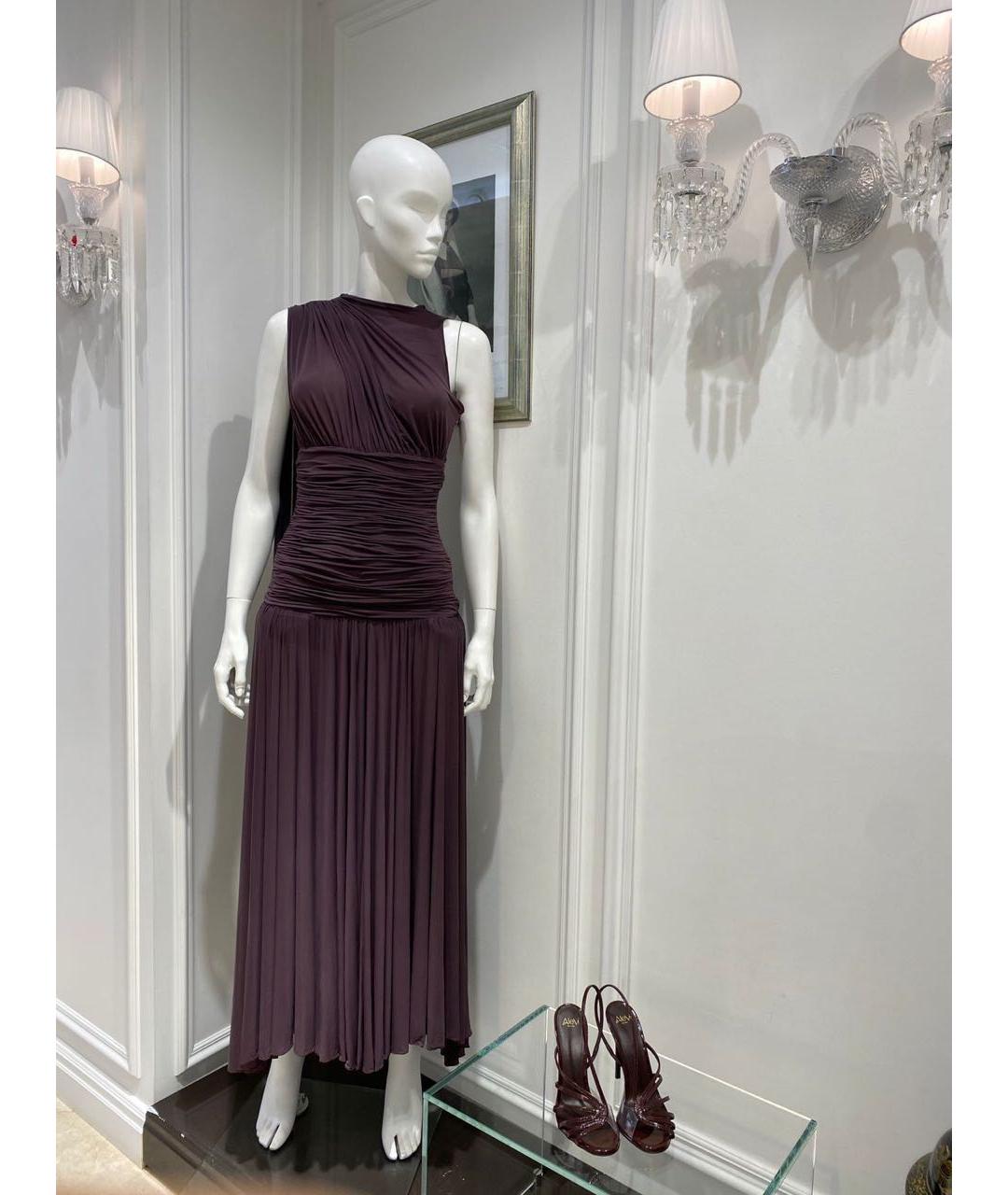 MAGDA BUTRYM Бордовое вечернее платье, фото 2