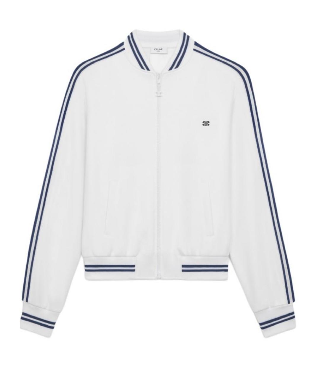 CELINE Белая полиэстеровая куртка, фото 2