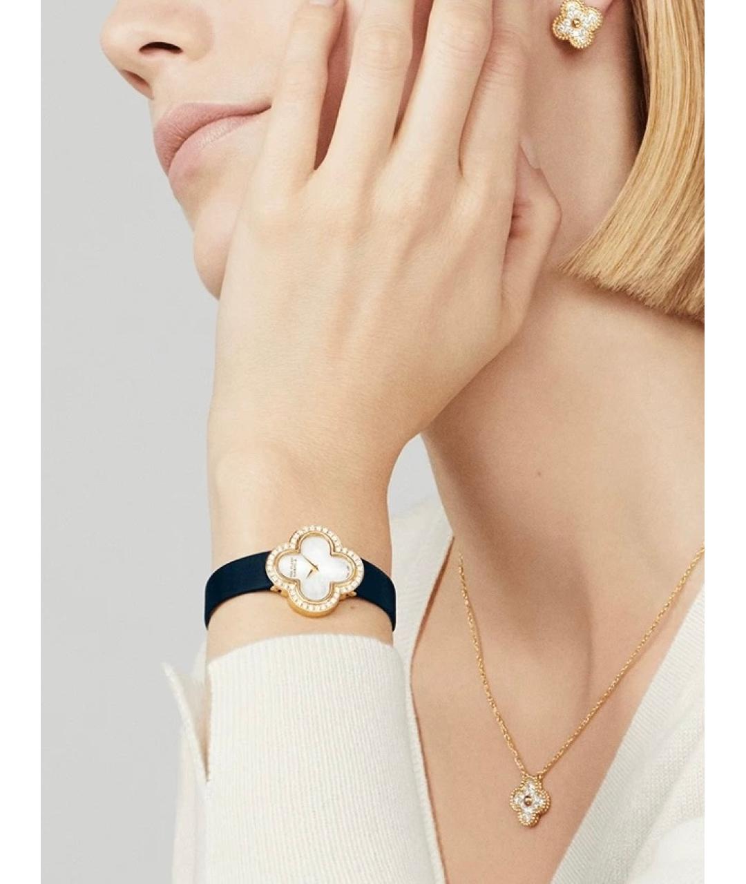 VAN CLEEF & ARPELS Золотые серьги из розового золота, фото 5