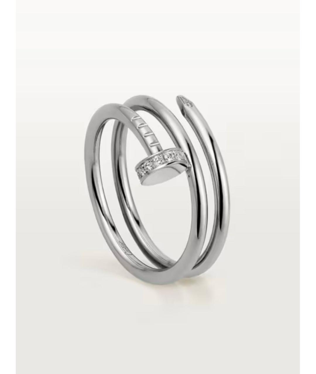 CARTIER Серебряное кольцо из белого золота, фото 1