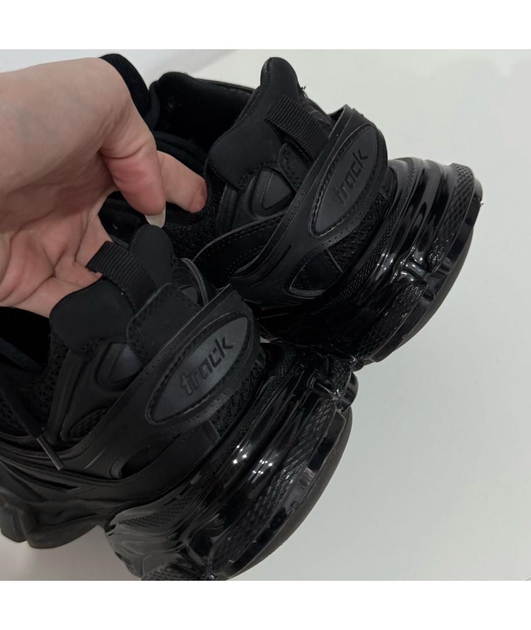 BALENCIAGA Черные кроссовки, фото 5