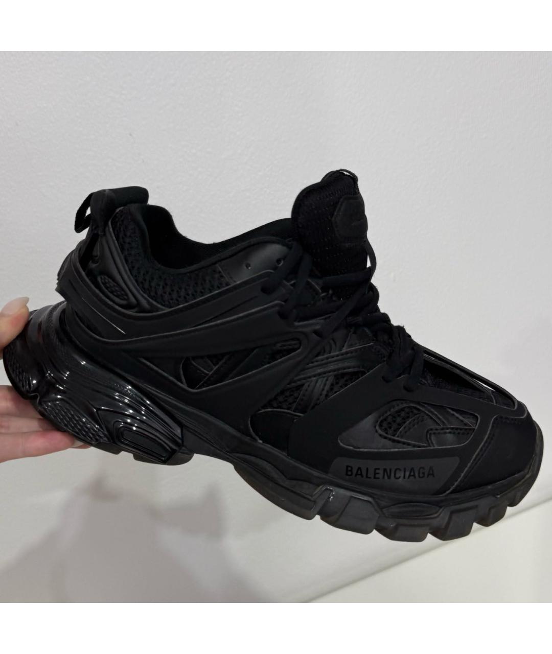 BALENCIAGA Черные кроссовки, фото 3