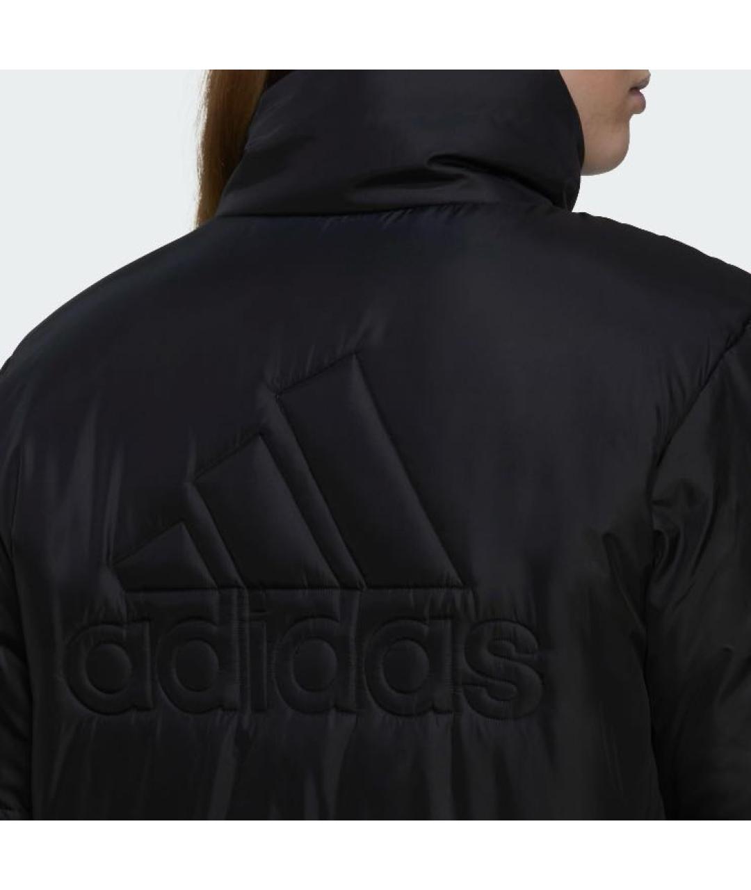 ADIDAS Черная полиэстеровая куртка, фото 8