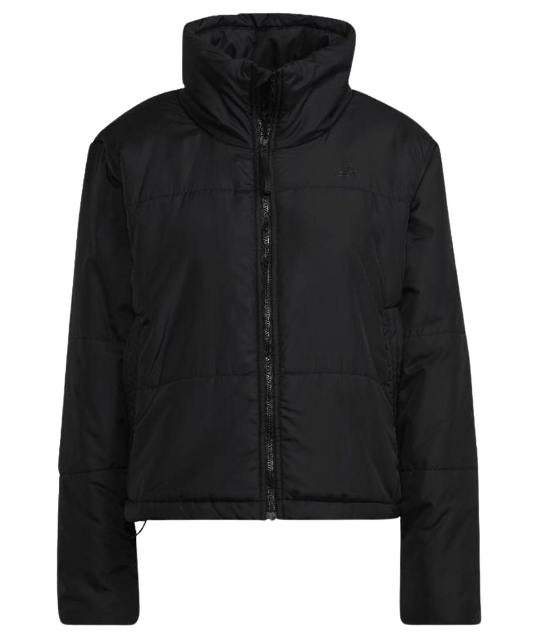 ADIDAS Черная полиэстеровая куртка, фото 1