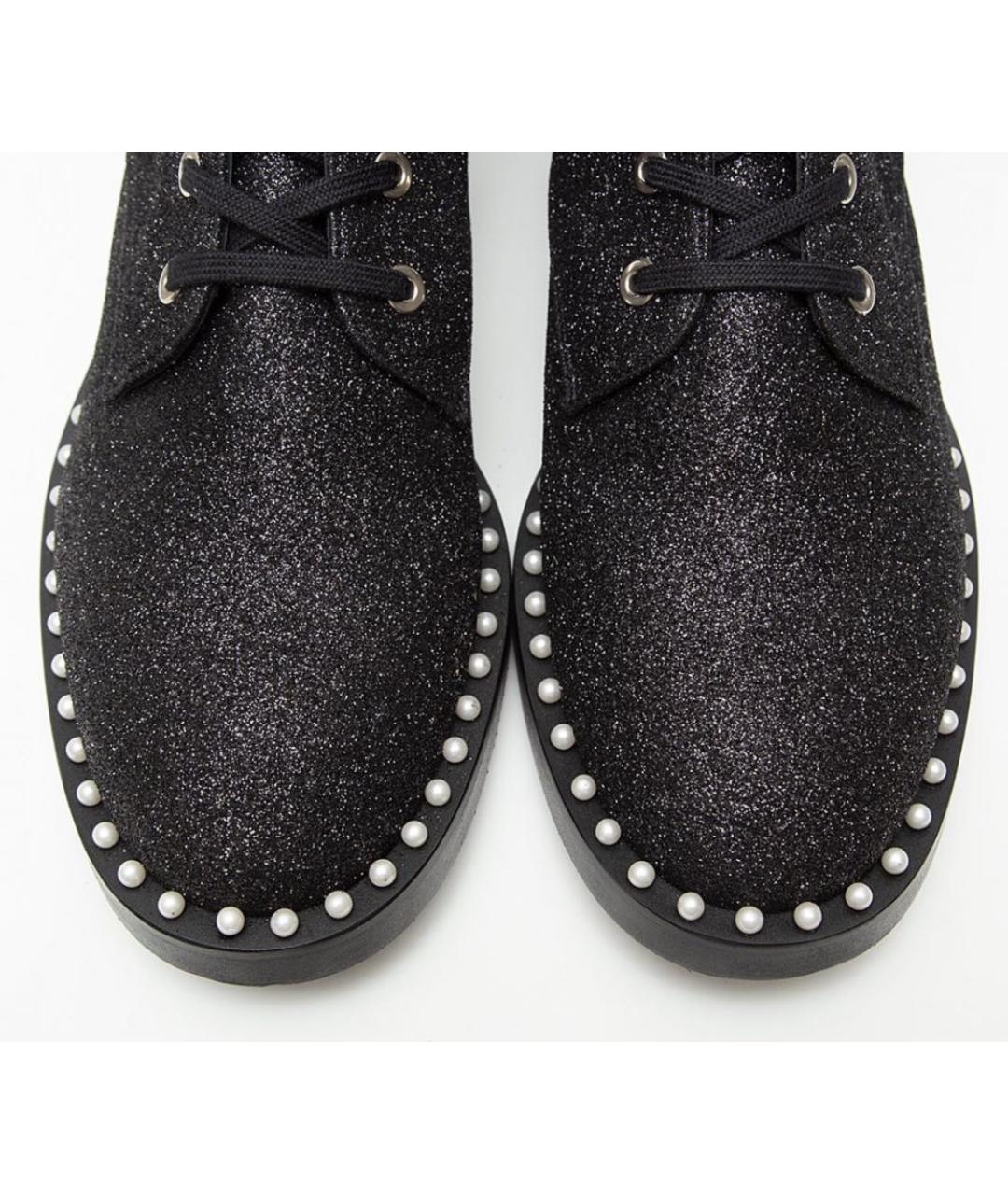 STUART WEITZMAN Черные кожаные ботинки, фото 3