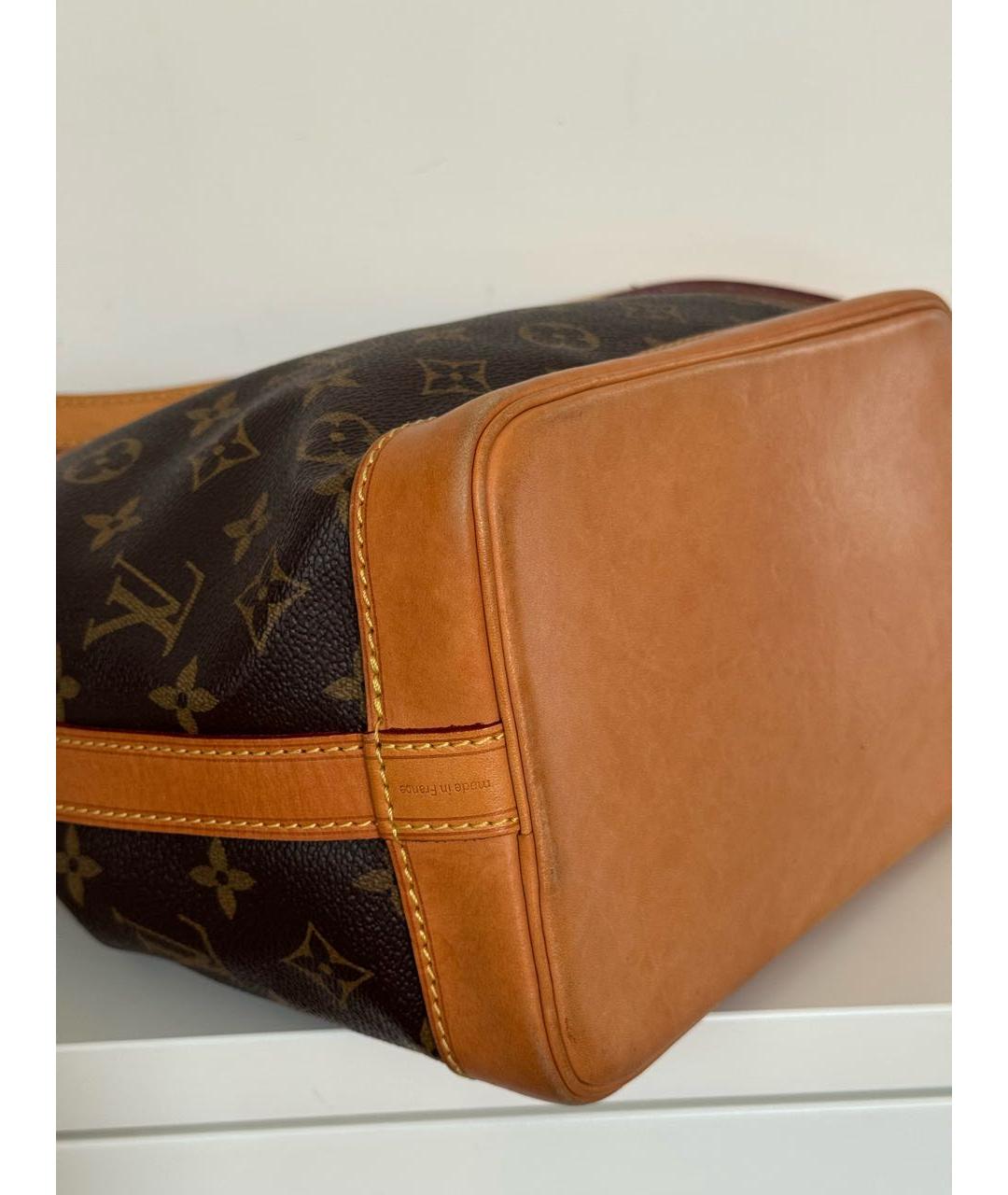 LOUIS VUITTON Коричневая сумка через плечо, фото 5