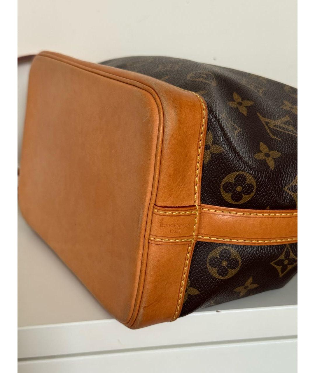 LOUIS VUITTON Коричневая сумка через плечо, фото 6