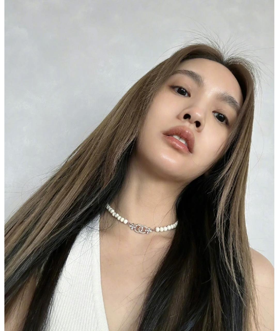 CHANEL Белое колье, фото 6