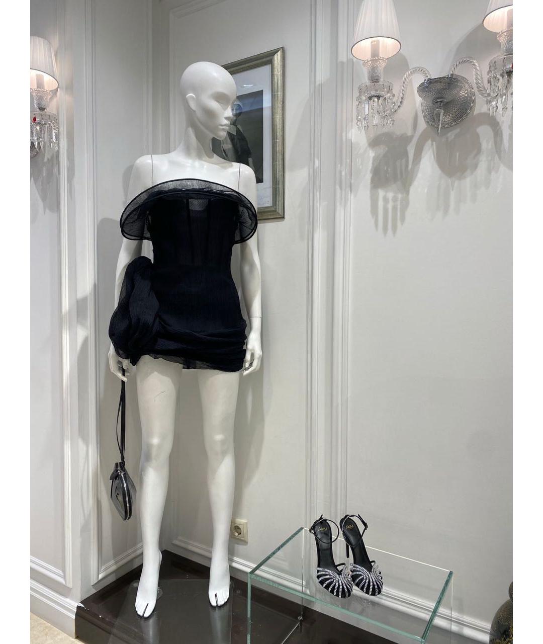 MAGDA BUTRYM Черное вечернее платье, фото 2