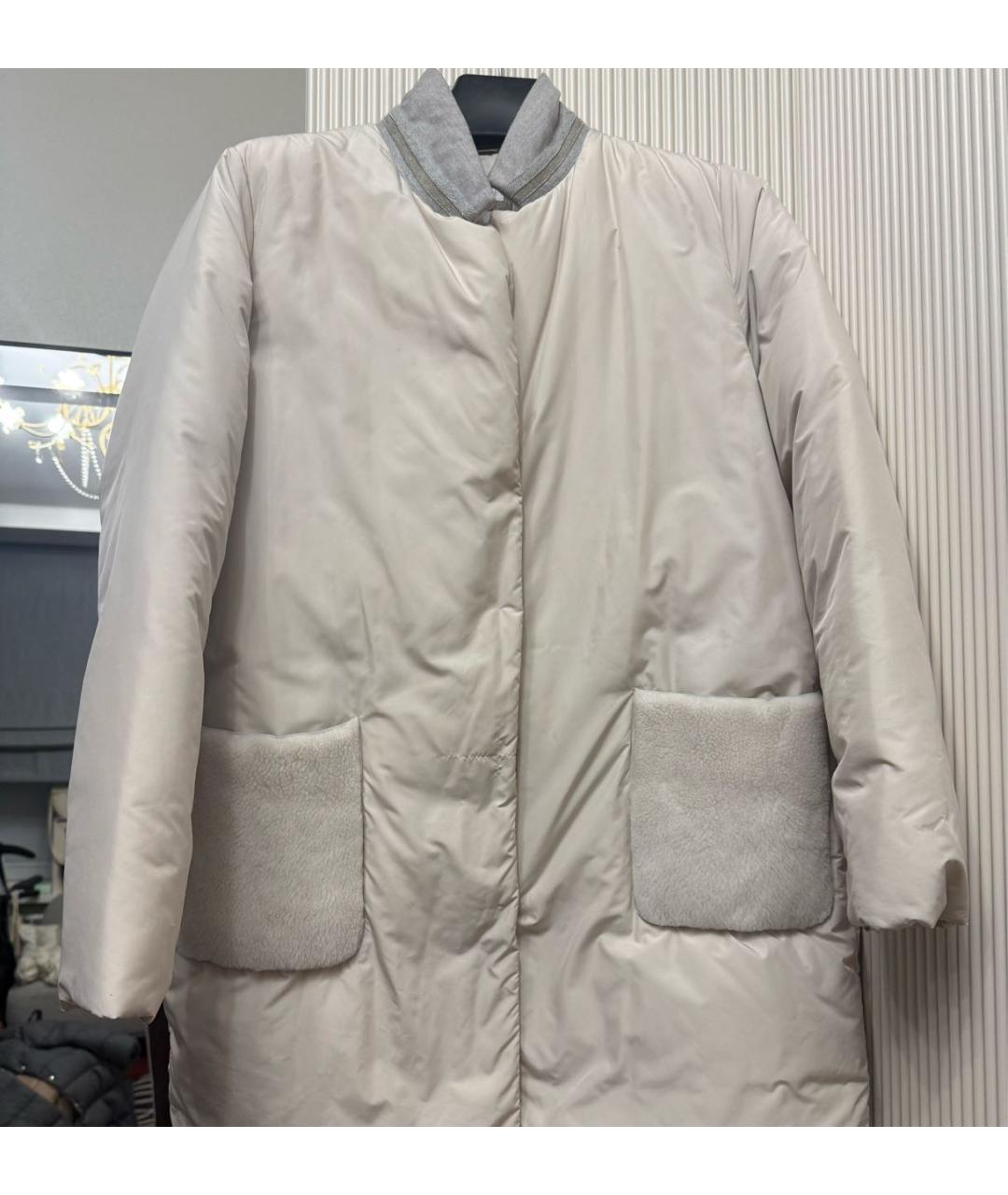 FABIANA FILIPPI Бежевый пуховик, фото 7