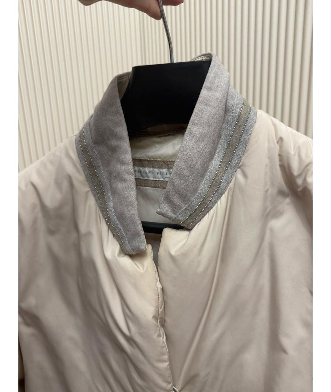 FABIANA FILIPPI Бежевый пуховик, фото 6