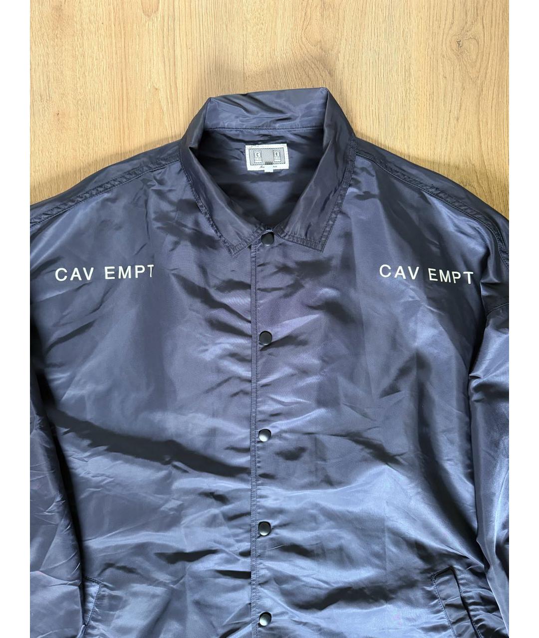CAV EMPT Темно-синяя полиэстеровая куртка, фото 3
