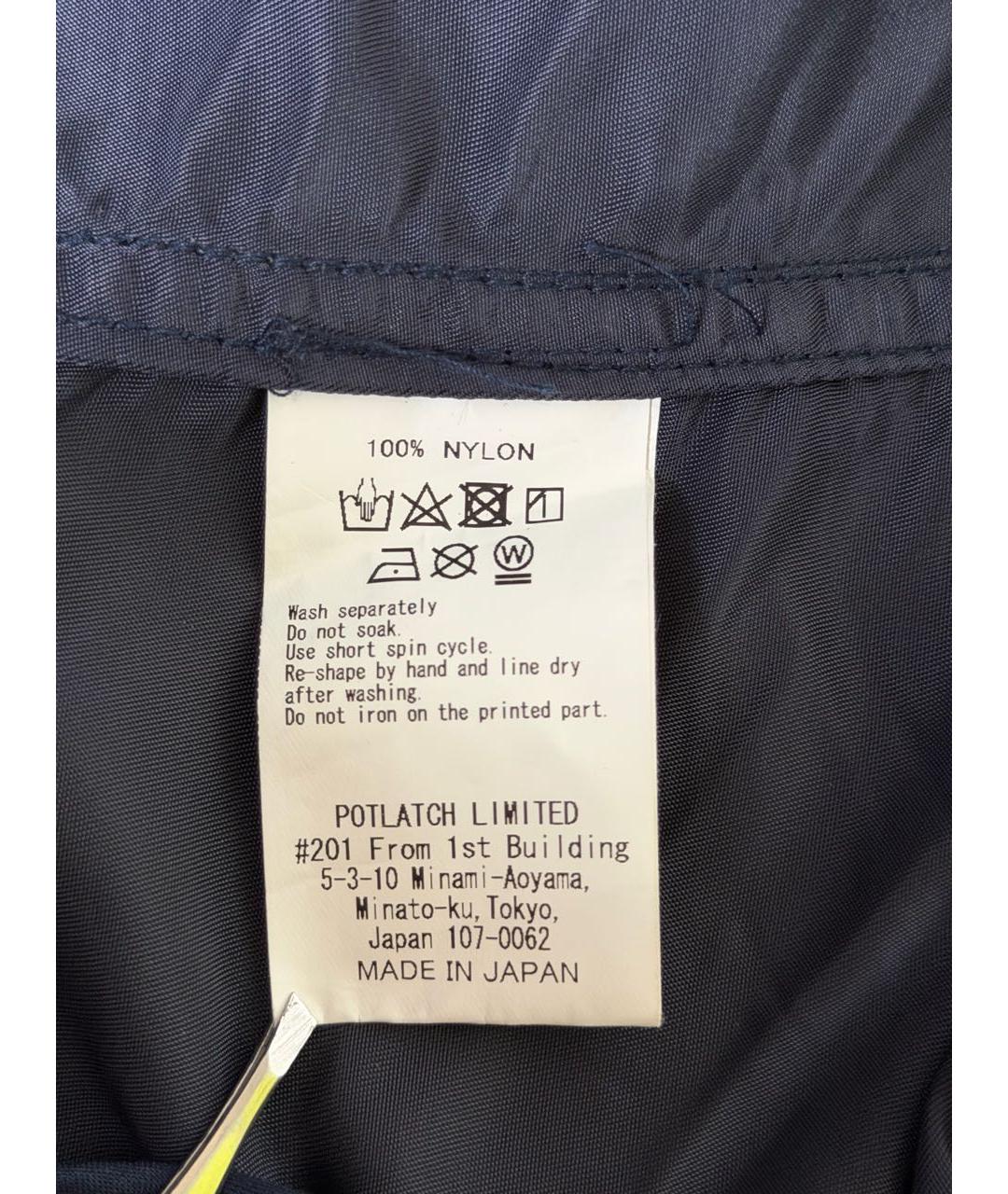 CAV EMPT Темно-синяя полиэстеровая куртка, фото 7