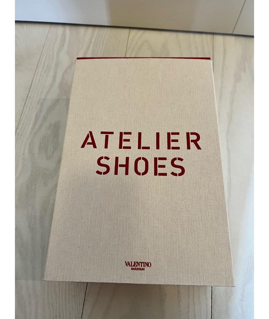 VALENTINO Черные резиновые сабо, фото 7