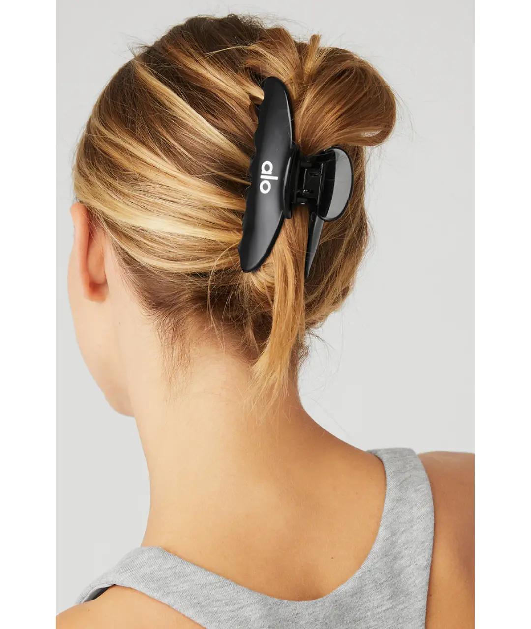 ALO YOGA Черная заколка, фото 4