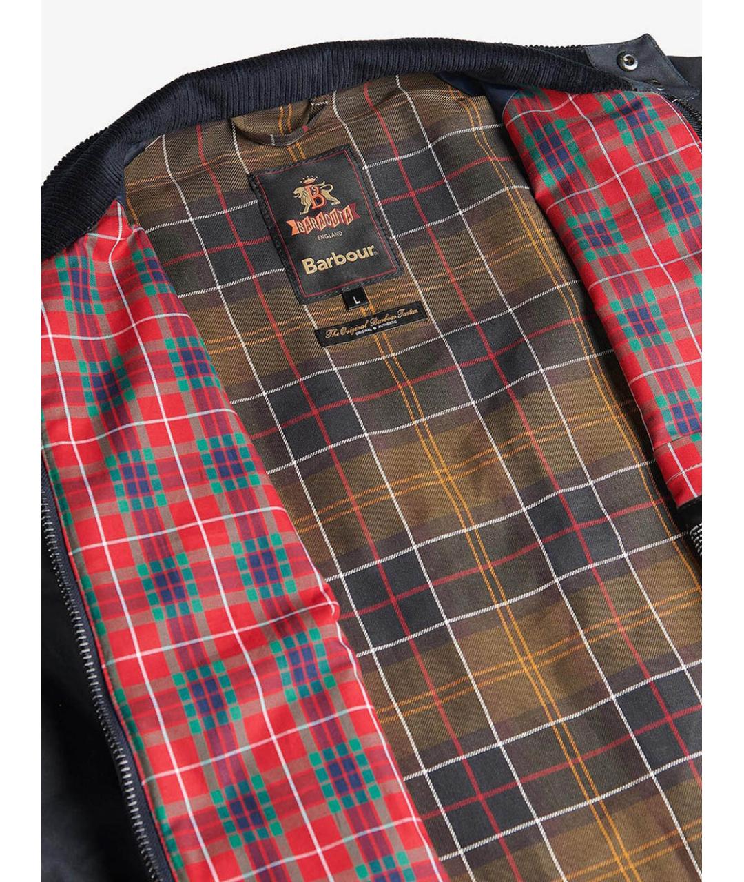 BARACUTA Синяя хлопковая куртка, фото 5