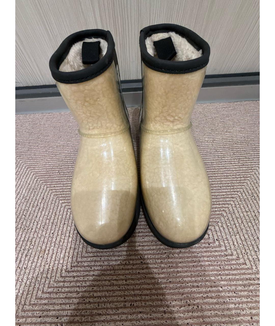 UGG AUSTRALIA Бежевые полусапоги, фото 3