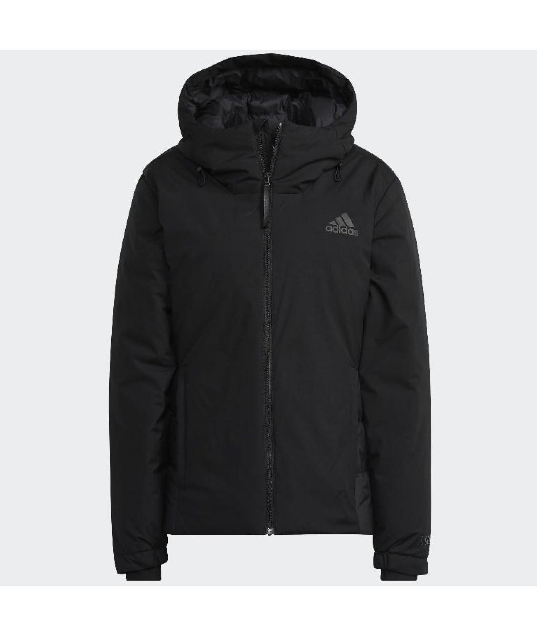 ADIDAS Черный полиэстеровый пуховик, фото 9