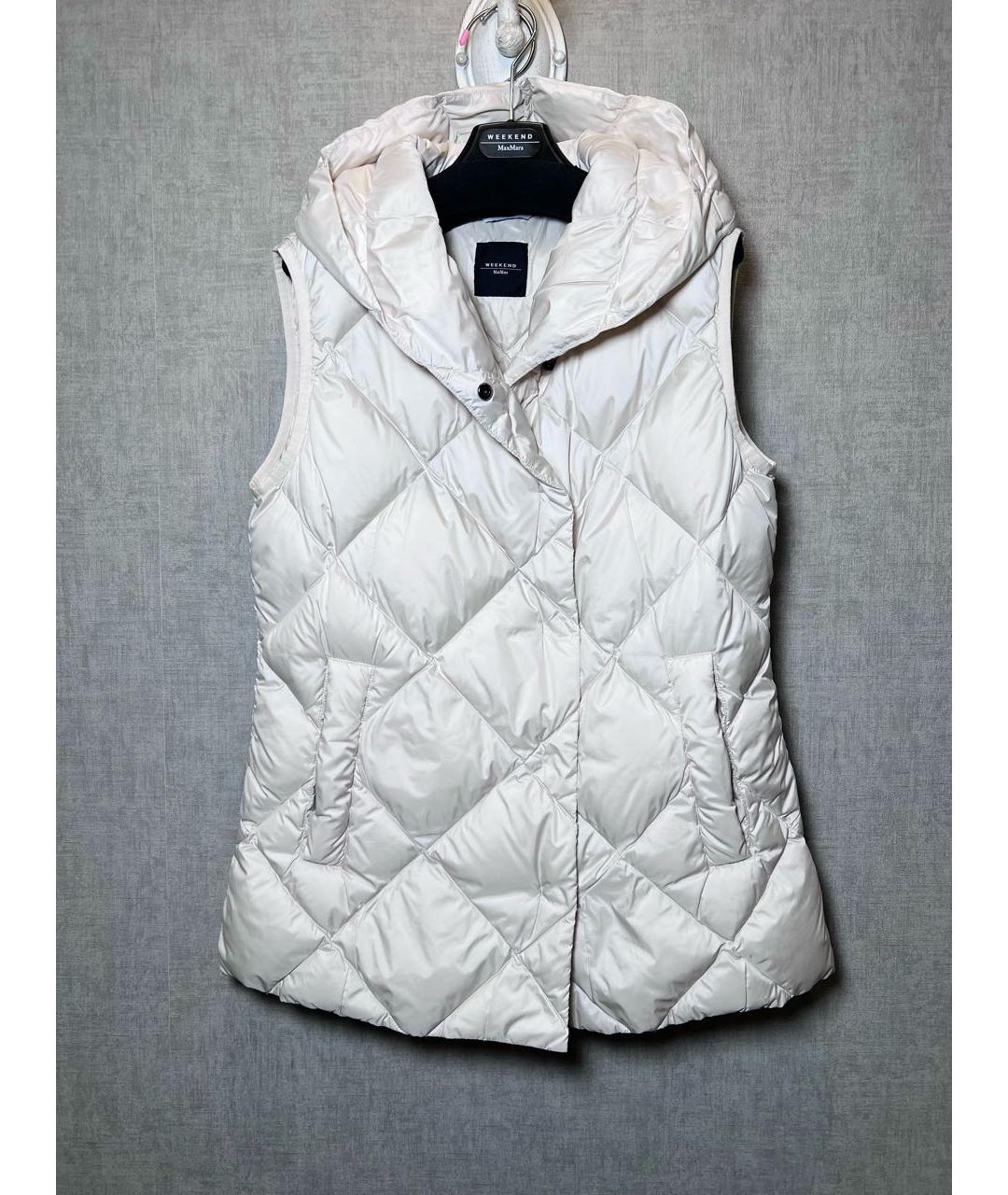 WEEKEND MAX MARA Бежевый жилет, фото 8