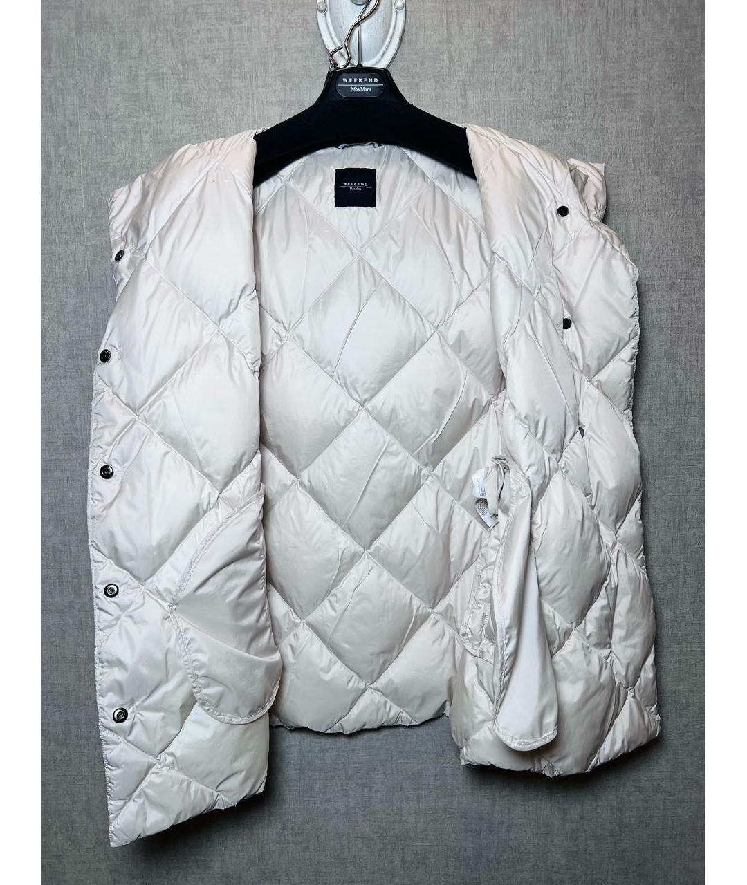 WEEKEND MAX MARA Бежевый жилет, фото 3