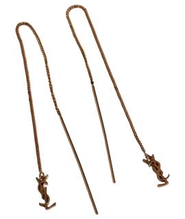 SAINT LAURENT Серьги