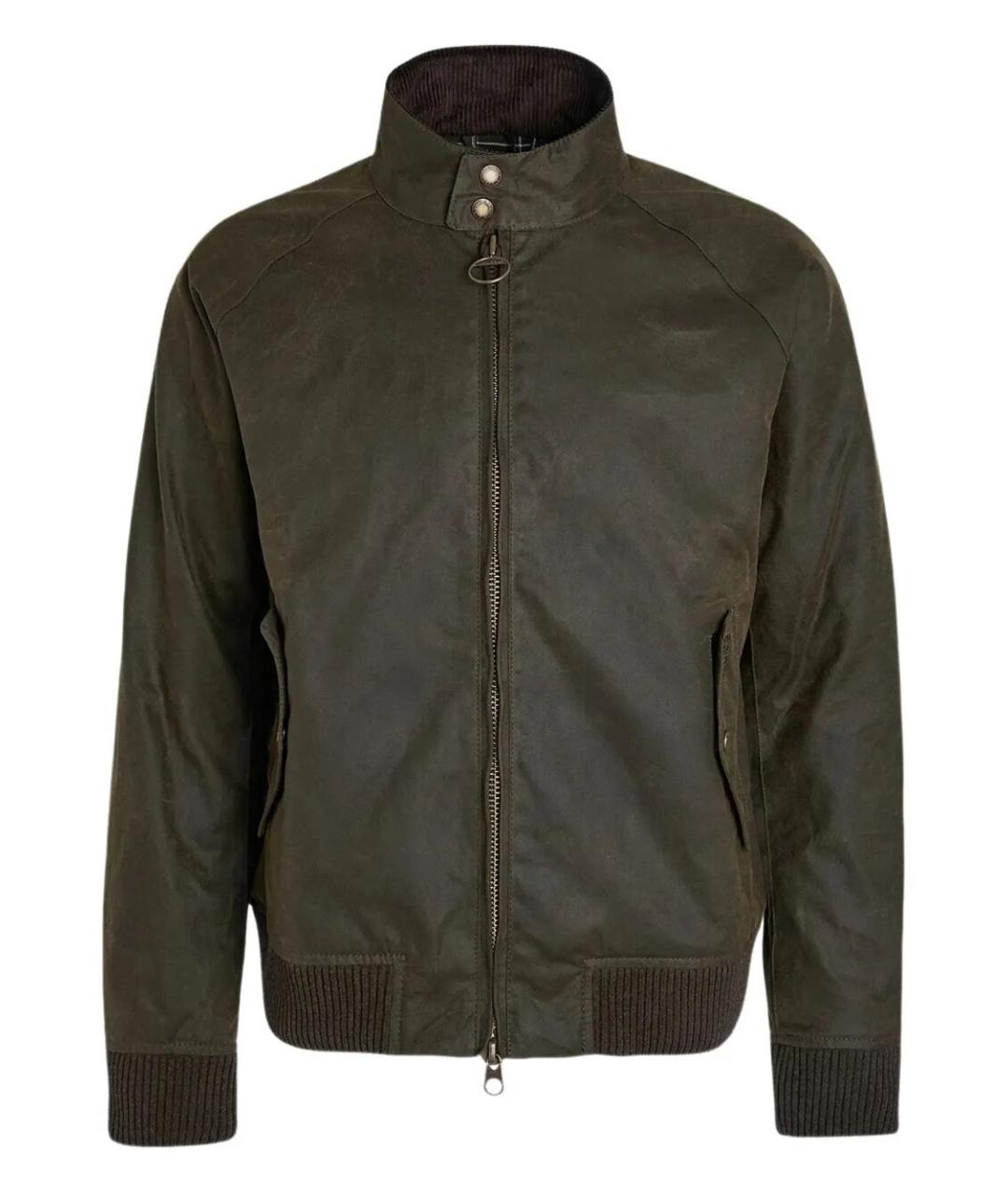 BARACUTA Зеленая хлопковая куртка, фото 1