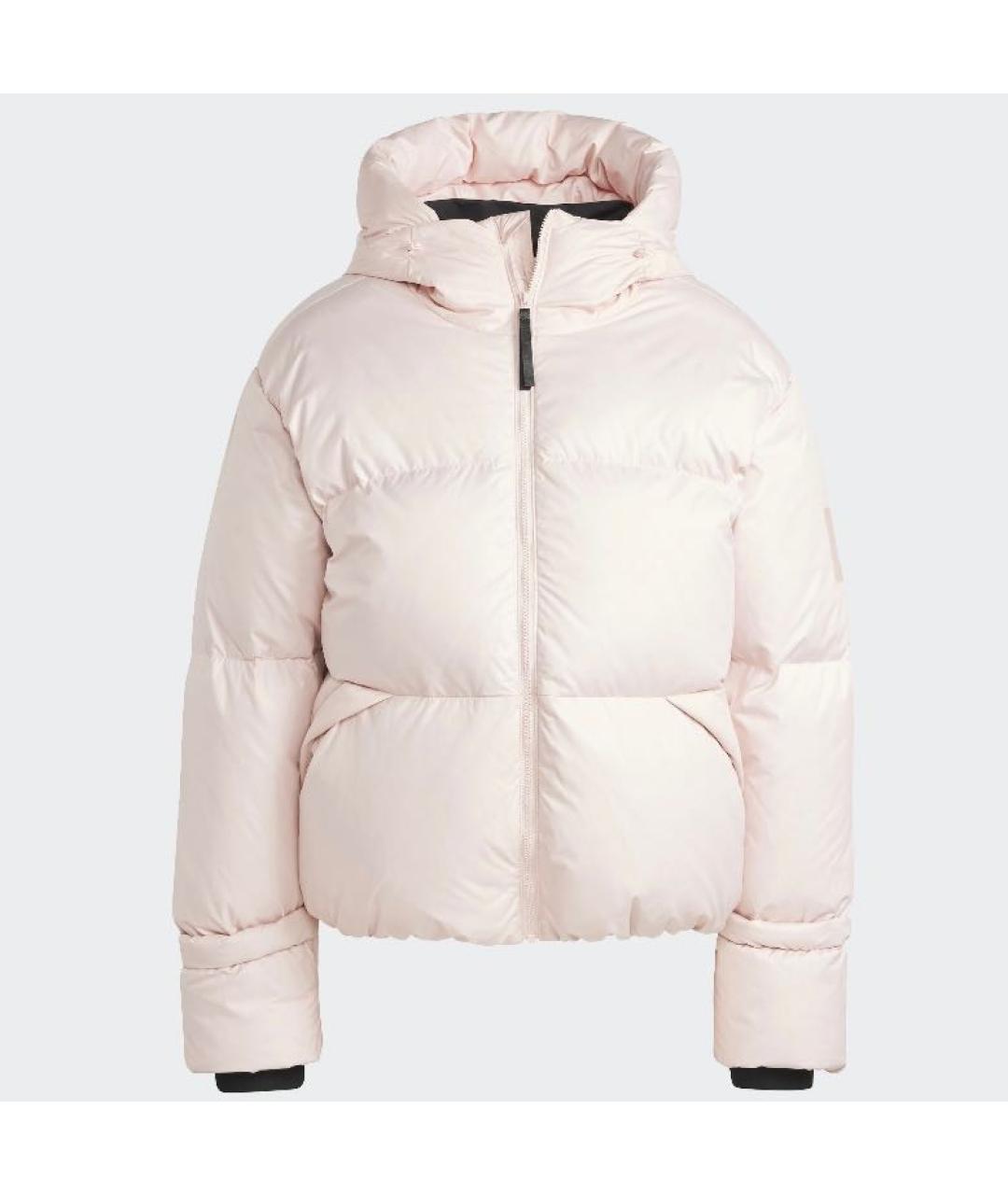 ADIDAS Бежевый полиэстеровый пуховик, фото 6