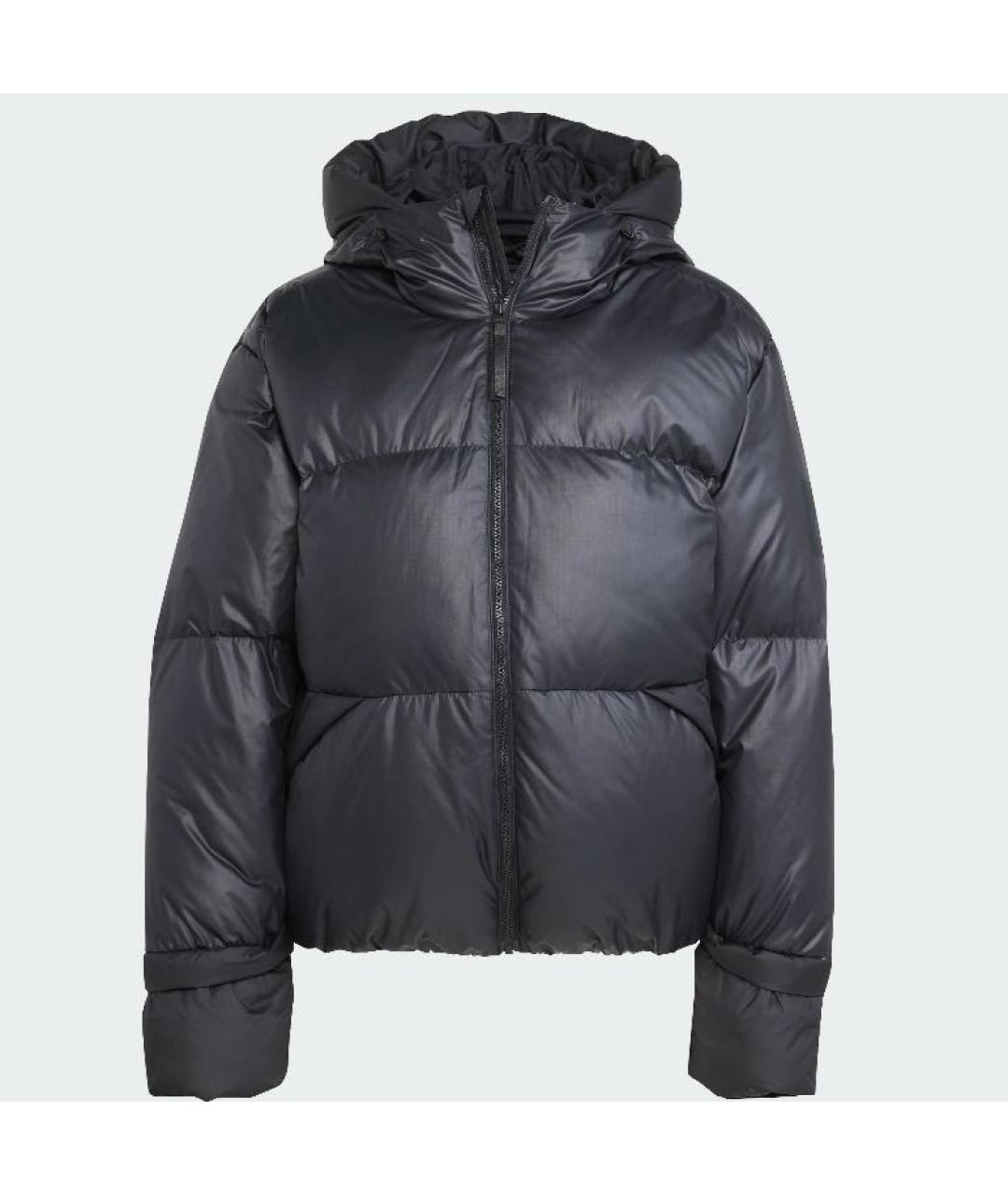 ADIDAS Черный полиэстеровый пуховик, фото 6