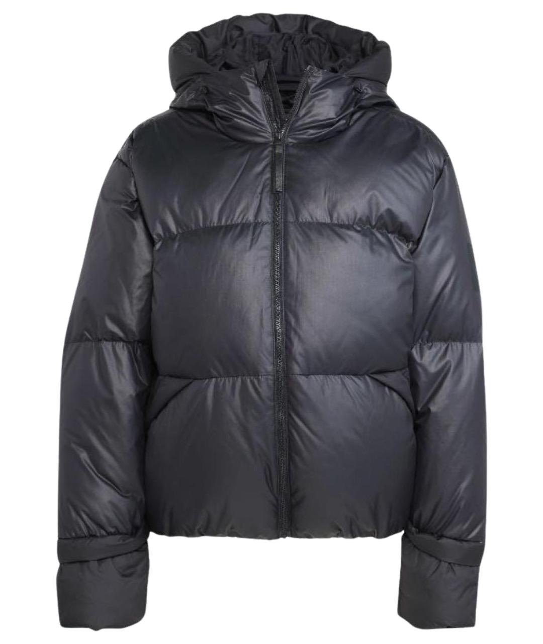 ADIDAS Черный полиэстеровый пуховик, фото 1