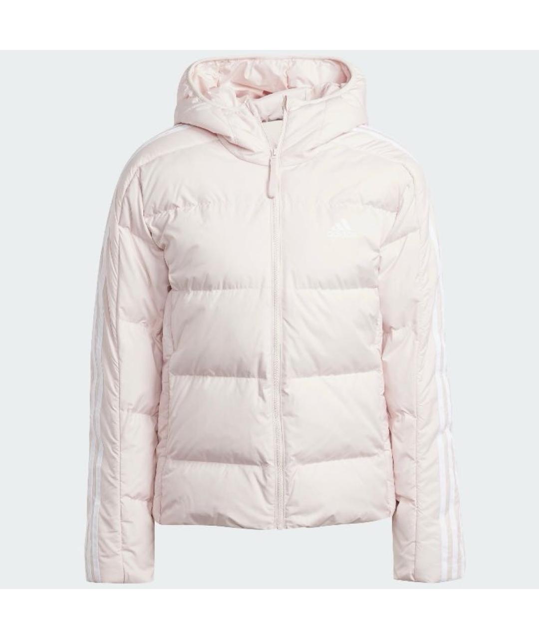 ADIDAS Розовый полиэстеровый пуховик, фото 7