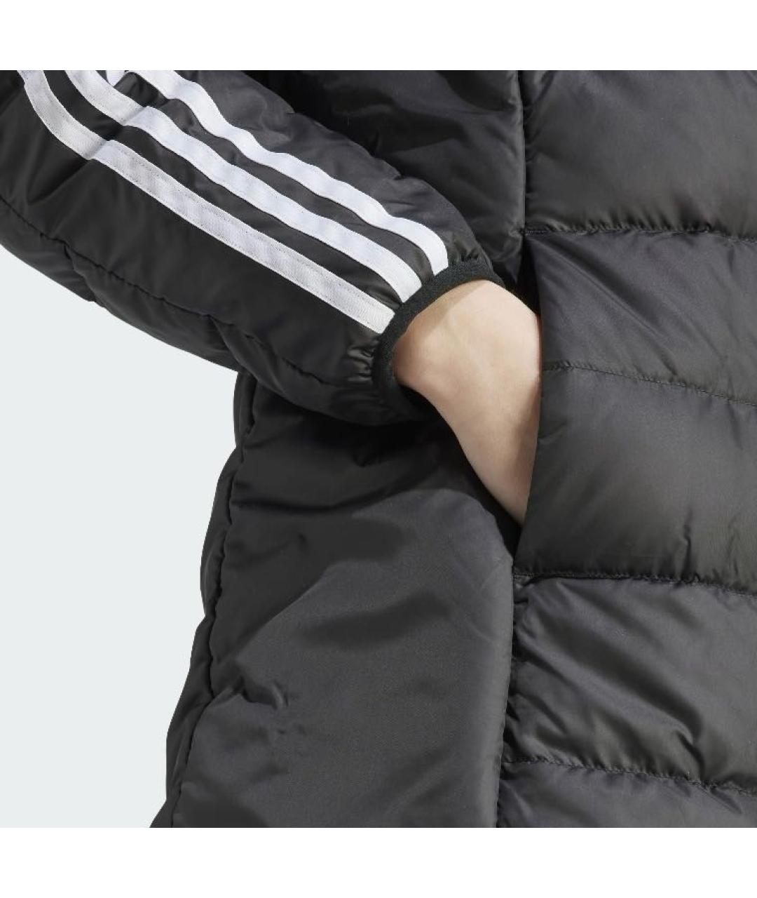 ADIDAS Черный полиэстеровый пуховик, фото 5