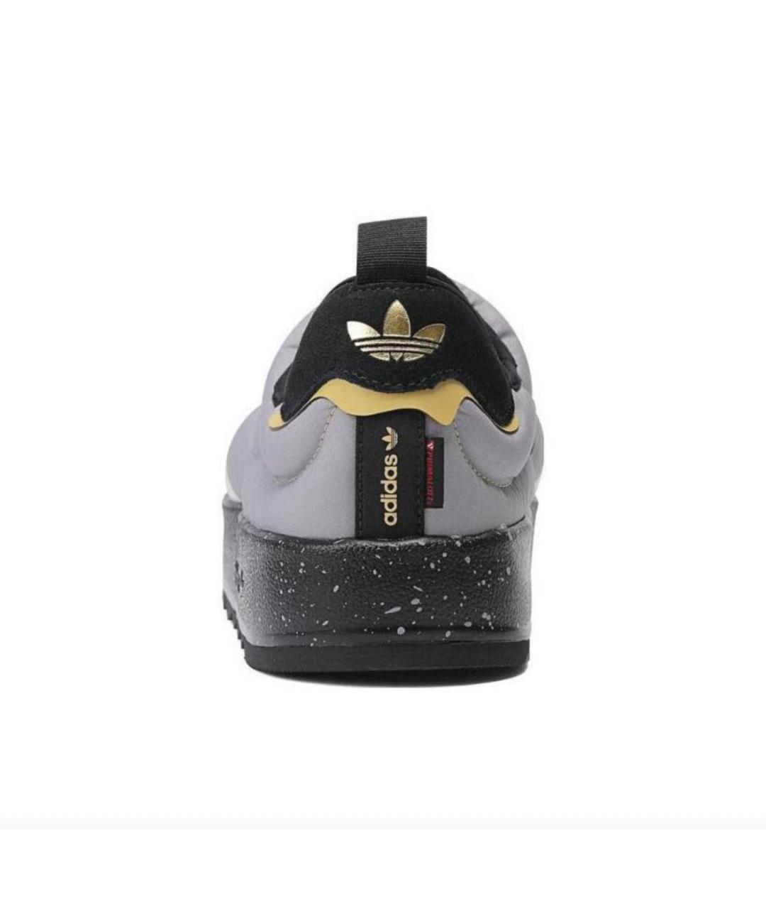 ADIDAS Серые синтетические низкие ботинки, фото 4