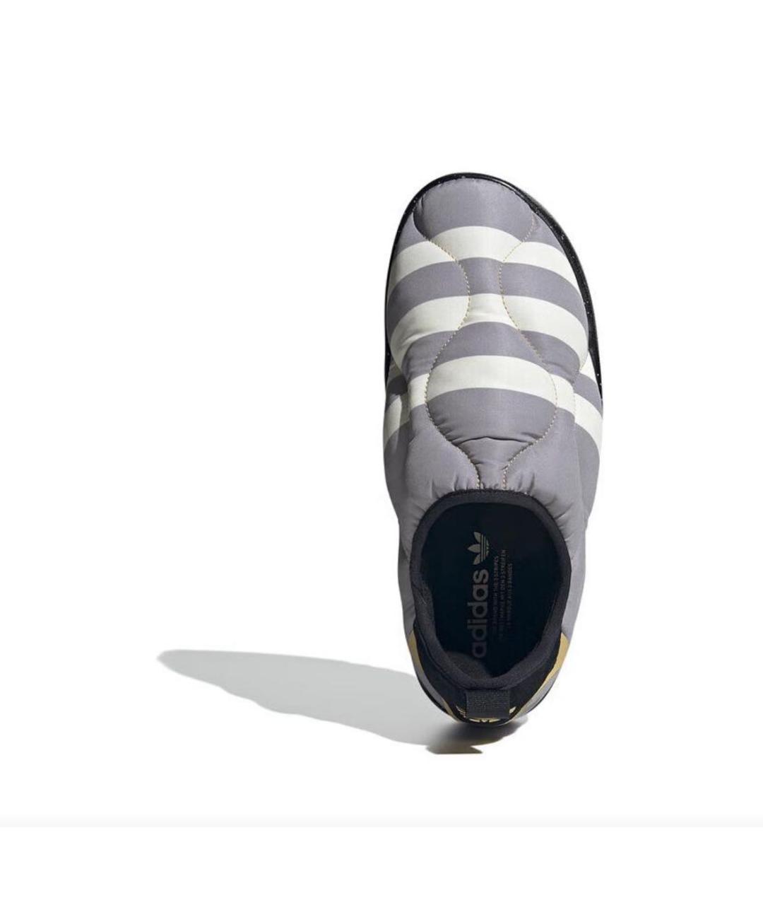 ADIDAS Серые синтетические низкие ботинки, фото 3