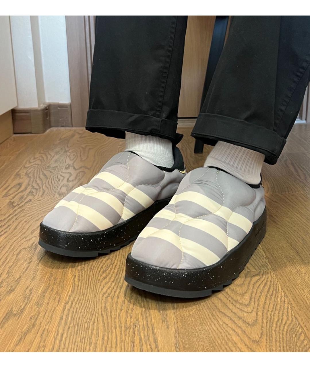ADIDAS Серые синтетические низкие ботинки, фото 7