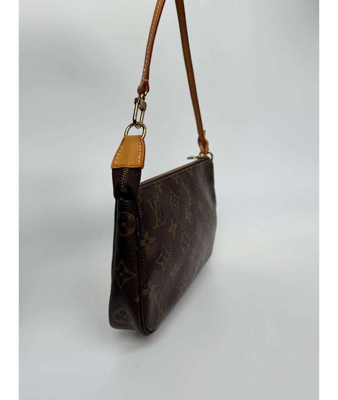 LOUIS VUITTON Коричневая сумка через плечо, фото 2