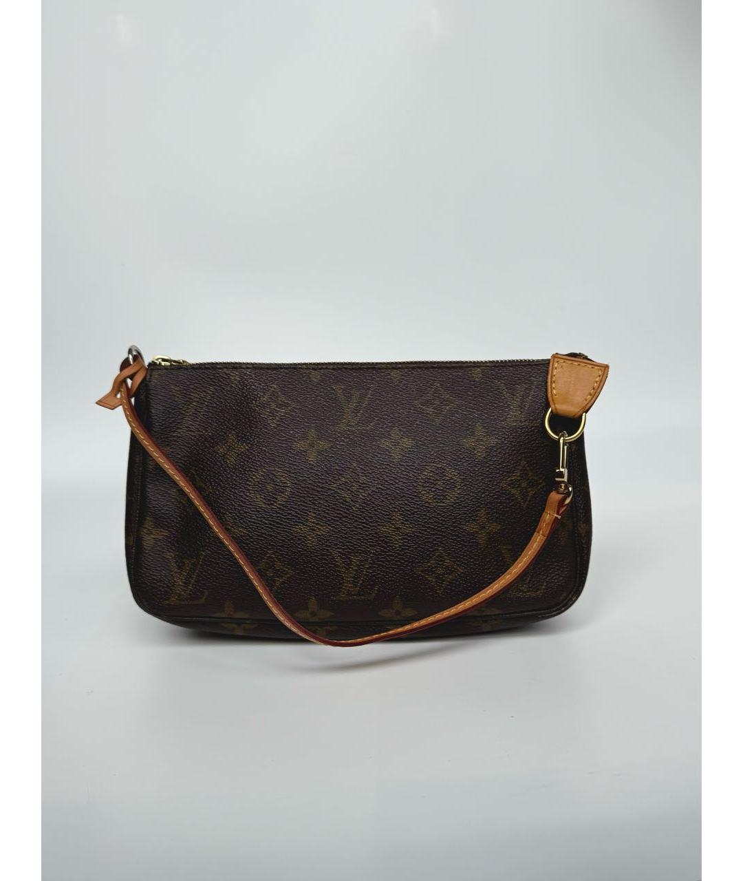 LOUIS VUITTON Коричневая сумка через плечо, фото 3