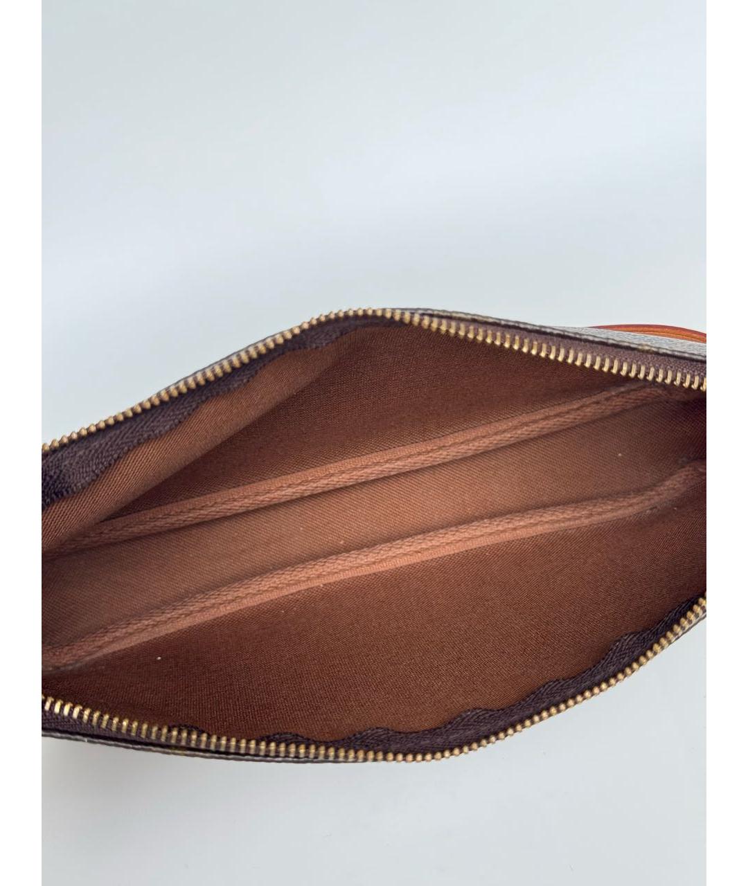 LOUIS VUITTON Коричневая сумка через плечо, фото 4