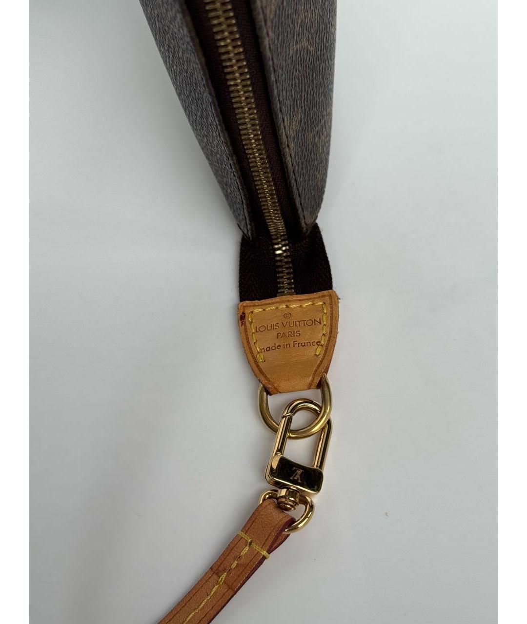 LOUIS VUITTON Коричневая сумка через плечо, фото 7