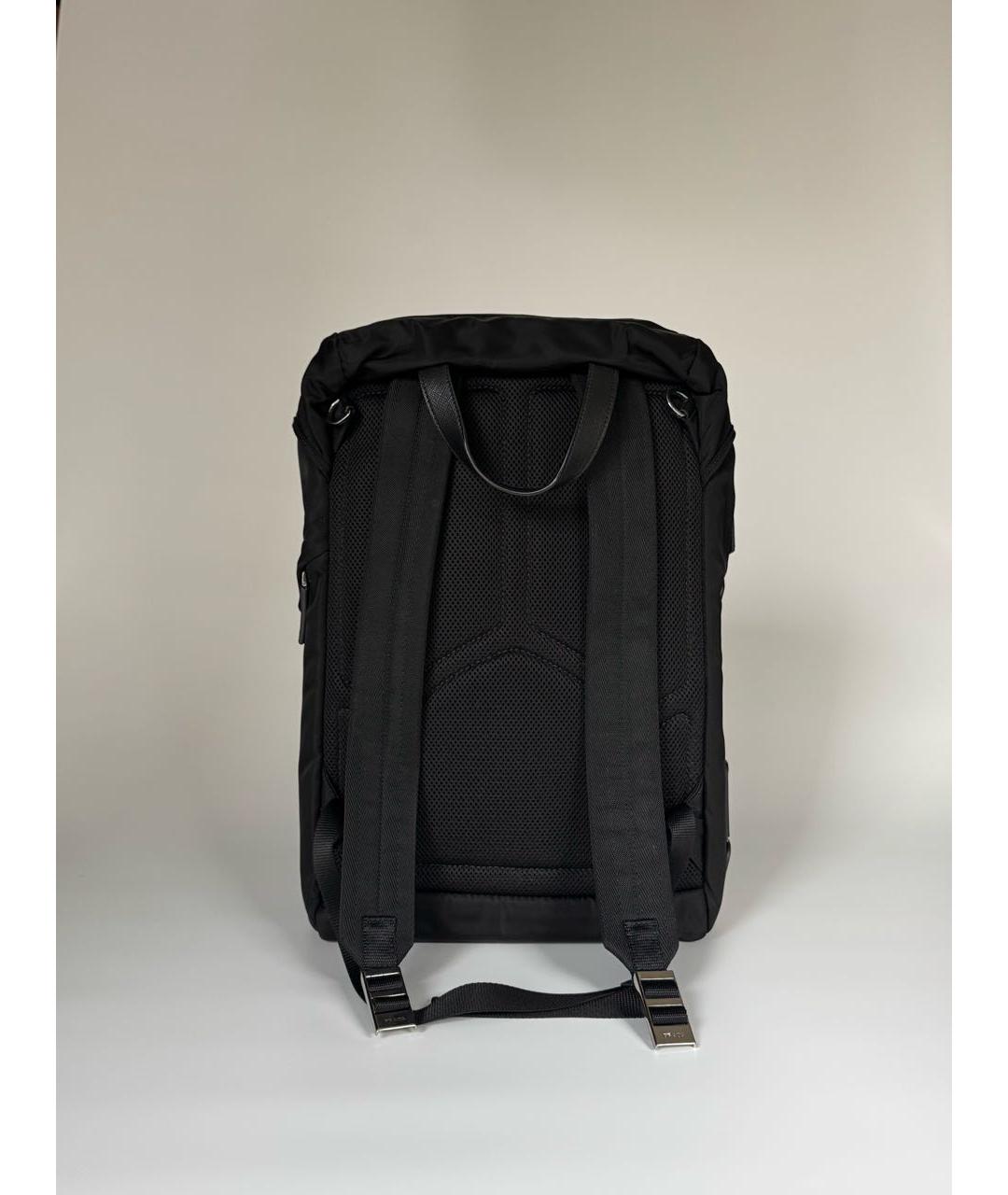 PRADA Черный тканевый рюкзак, фото 3
