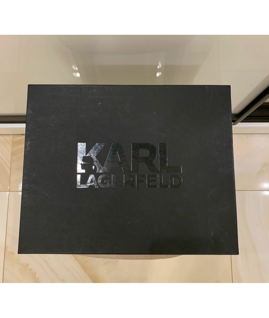 KARL LAGERFELD Черные кожаные ботинки, фото 6